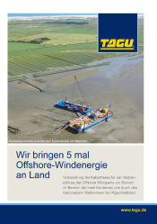 Wir bringen 5 mal Offshore-Windenergie an Land