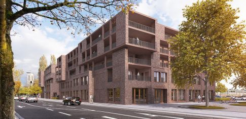 Freytag & v.d. Linde Neubau Stadtteilzentrum Klingenbergplatz Visualisierung Oldenburg Kreyenbrück