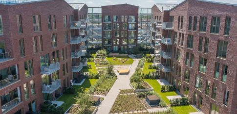 Freytag & v.d. Linde Neubau Wohnanlage U-Hof 1 Innenhof Oldenburg