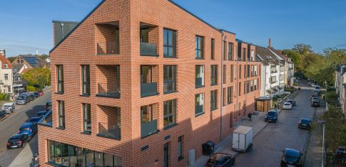 Freytag & v.d. Linde Neubau Wohnhaus Geschäftshaus Ecke Bremen Friedhofstraße